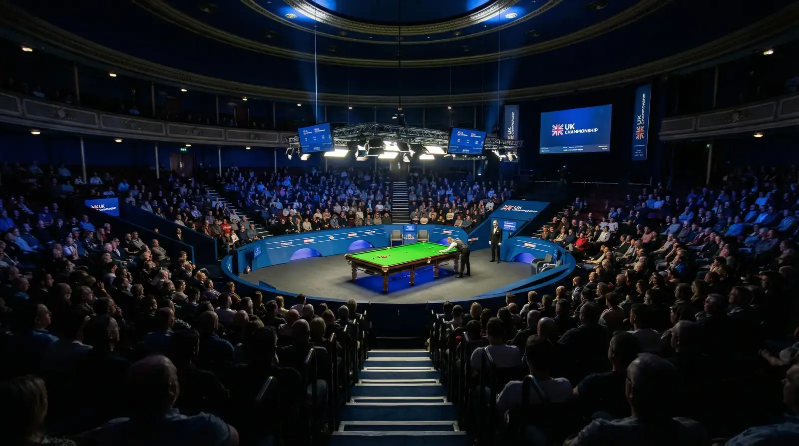 Arena Barbican Centre w York podczas UK Championship w snookerze